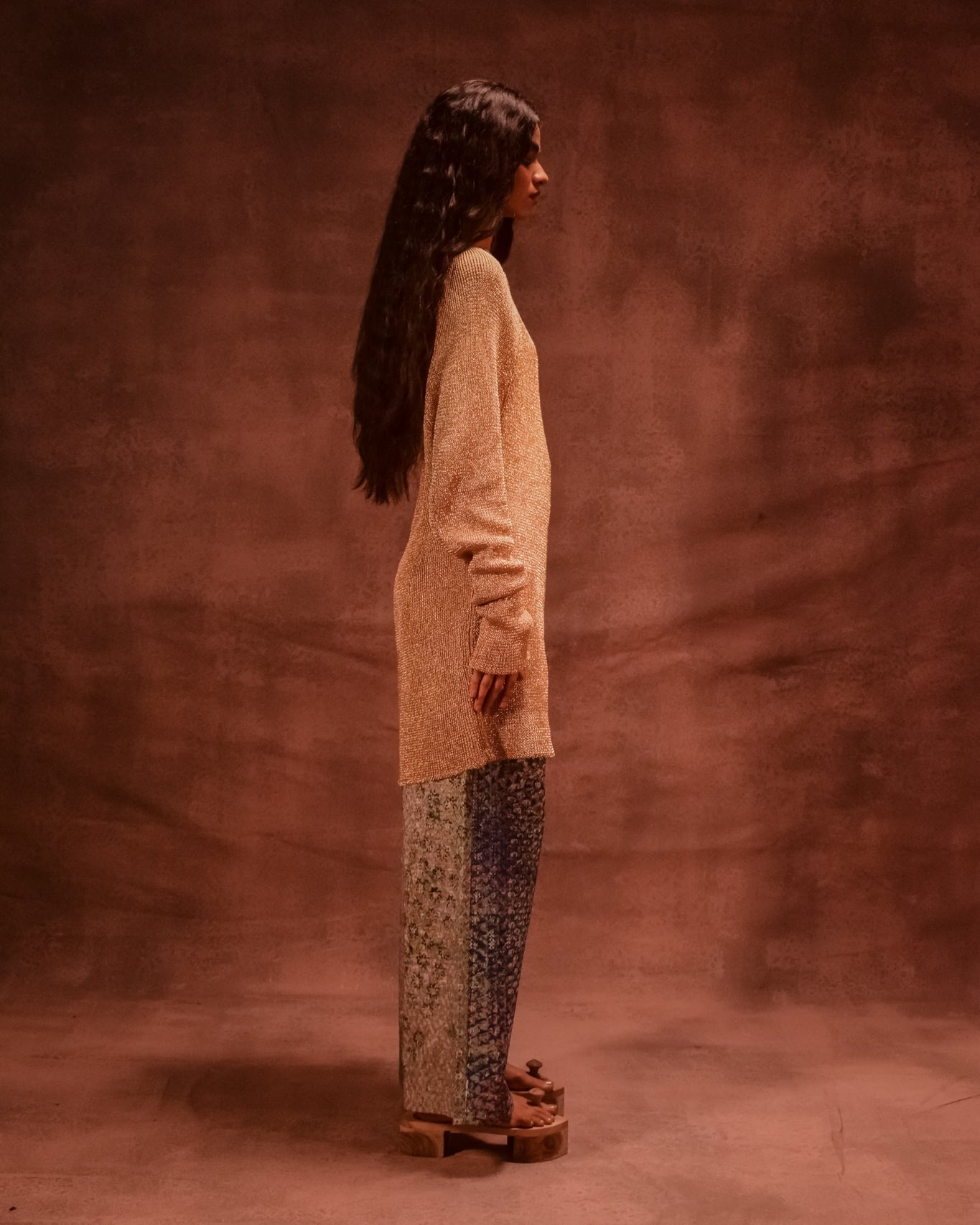 Metal Hooded Jumper - CiceroniDressesAnam Husain