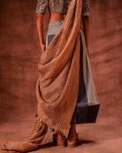 Metallic Knit Saree - CiceroniSareeAnam Husain