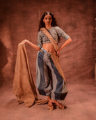 Metallic Knit Saree - CiceroniSareeAnam Husain