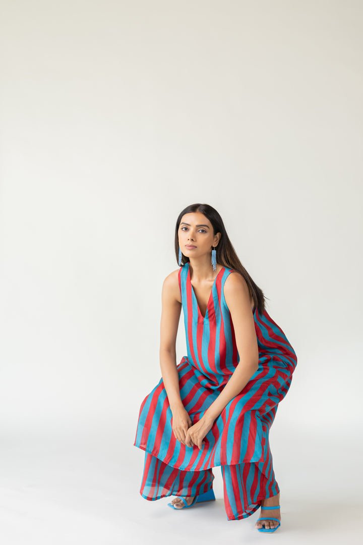 Metro Stripes Co - ord Set - CiceroniKurta Set, Everyday WearSilai Studio