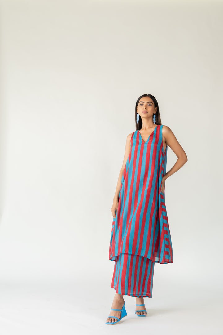 Metro Stripes Co - ord Set - CiceroniKurta Set, Everyday WearSilai Studio