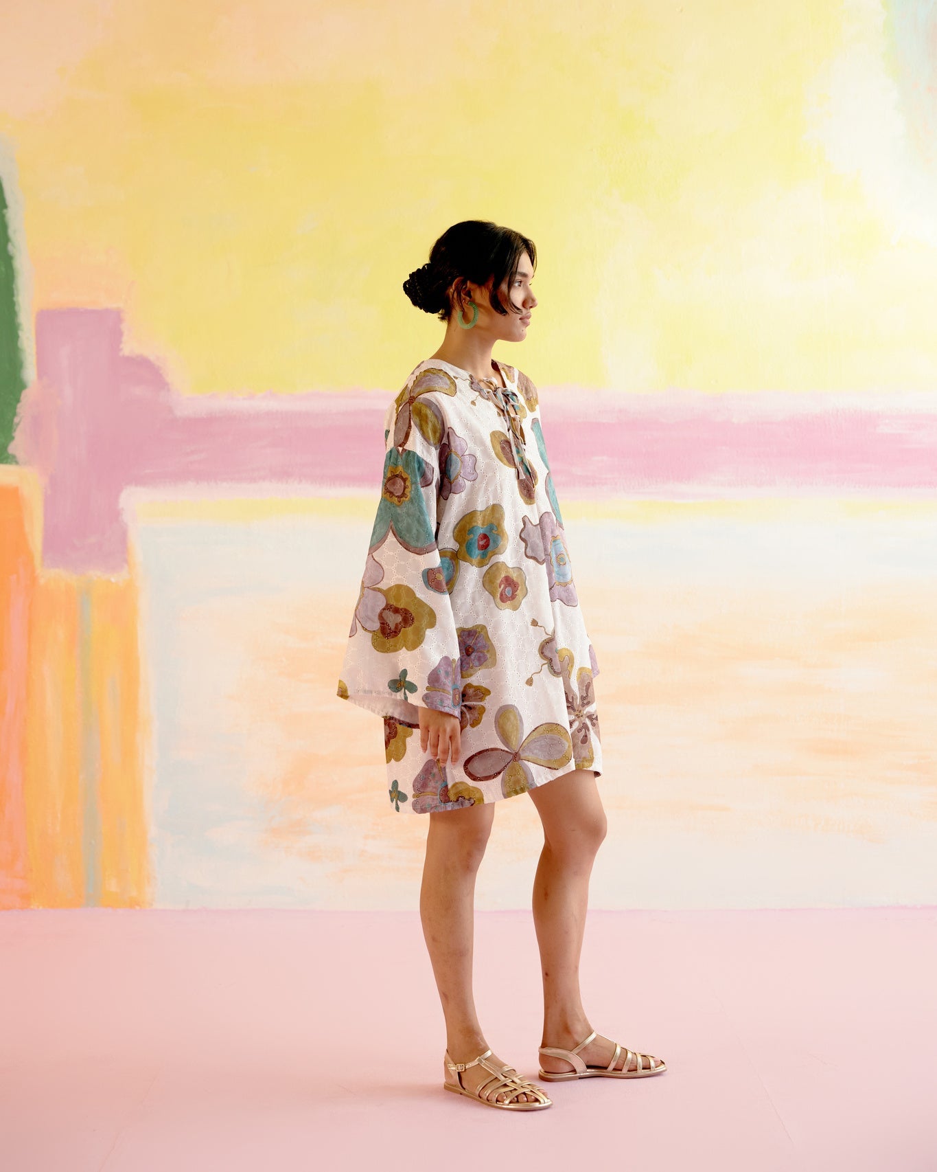 Mexicana Short Oversized Dress - CiceroniDressesHappi Space