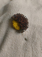 Midnight Bloom Brooch - Black - CiceroniBroochBandish