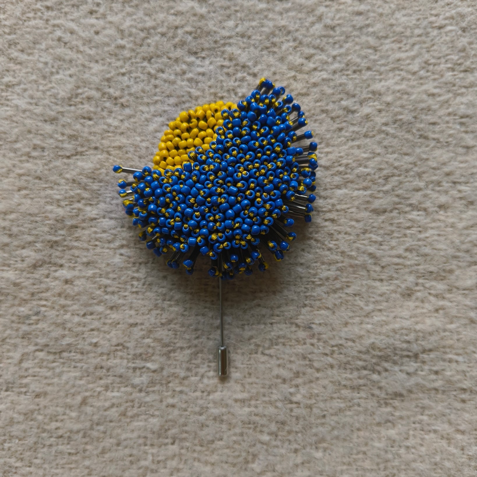 Midnight Bloom Brooch - Cobalt Blue - CiceroniBroochBandish