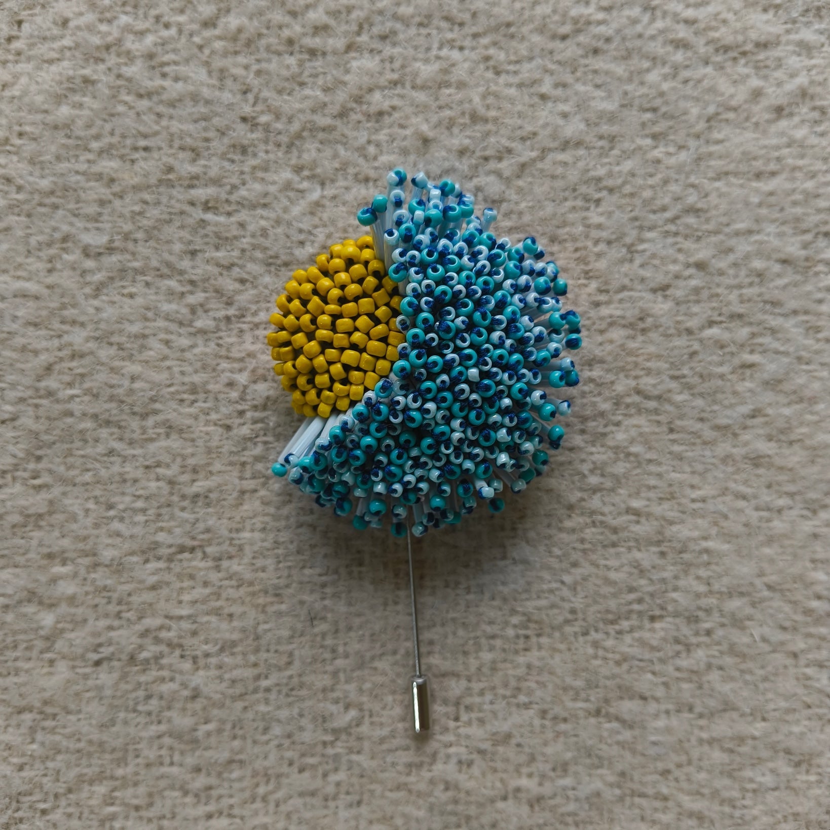 Midnight Bloom Brooch - Dark Blue - CiceroniBroochBandish