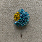Midnight Bloom Brooch - Dark Blue - CiceroniBroochBandish