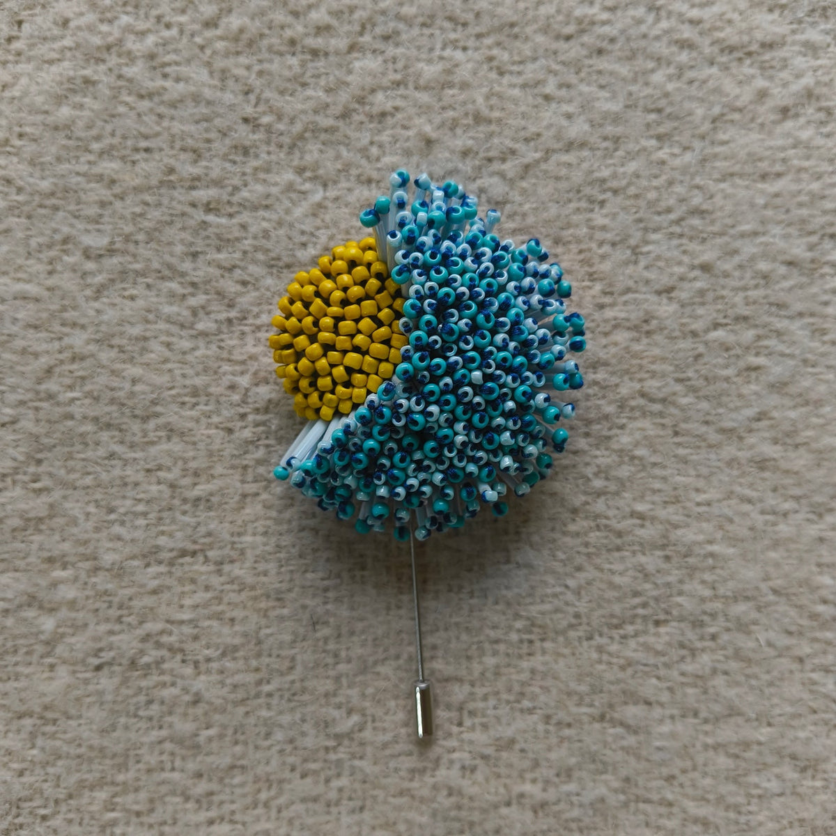 Midnight Bloom Brooch - Dark Blue - CiceroniBroochBandish