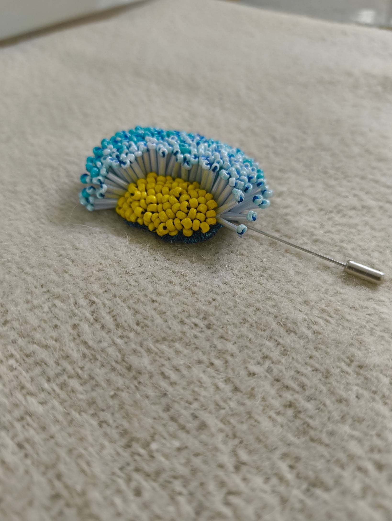 Midnight Bloom Brooch - Dark Blue - CiceroniBroochBandish