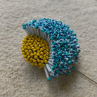 Midnight Bloom Brooch - Dark Blue - CiceroniBroochBandish