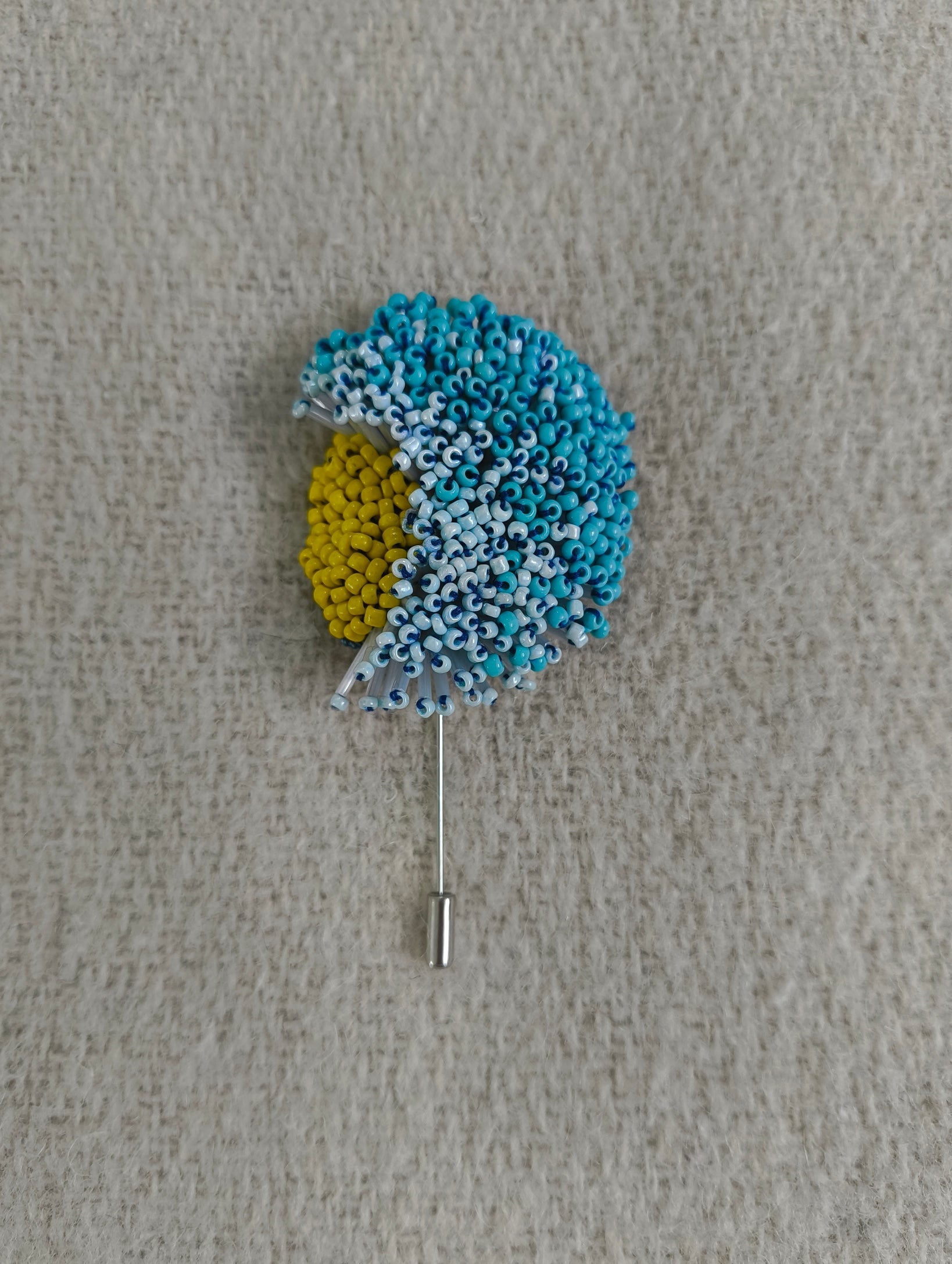 Midnight Bloom Brooch - Dark Blue - CiceroniBroochBandish