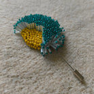 Midnight Bloom Brooch - Green - CiceroniBroochBandish