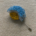 Midnight Bloom Brooch - Light Blue - CiceroniBroochBandish