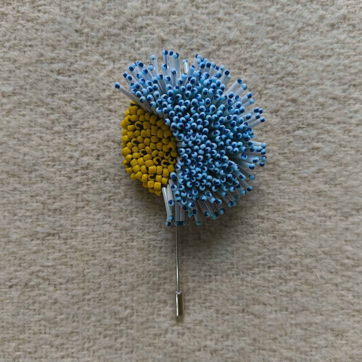 Midnight Bloom Brooch - Light Blue - CiceroniBroochBandish