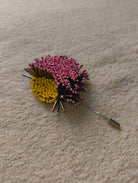 Midnight Bloom Brooch - Light Pink - CiceroniBroochBandish