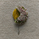 Midnight Bloom Brooch - Off White - CiceroniBroochBandish