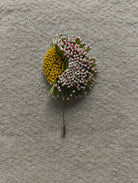 Midnight Bloom Brooch - Off White - CiceroniBroochBandish