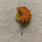 Midnight Bloom Brooch - Orange - CiceroniBroochBandish