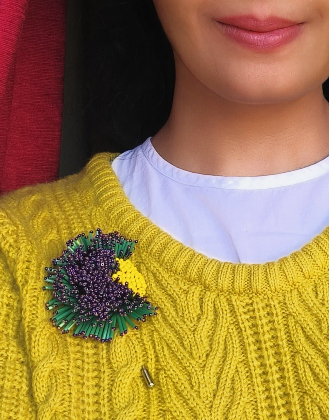 Midnight Bloom Brooch - CiceroniBroochBandish