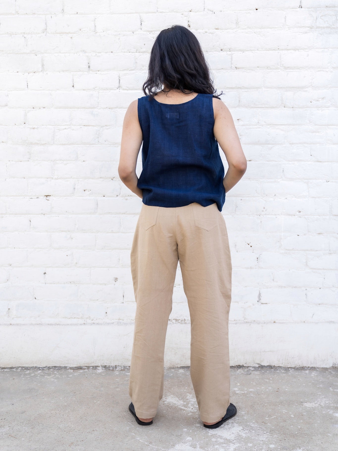 Midnight Indigo Tank Top - CiceroniTopswith N.