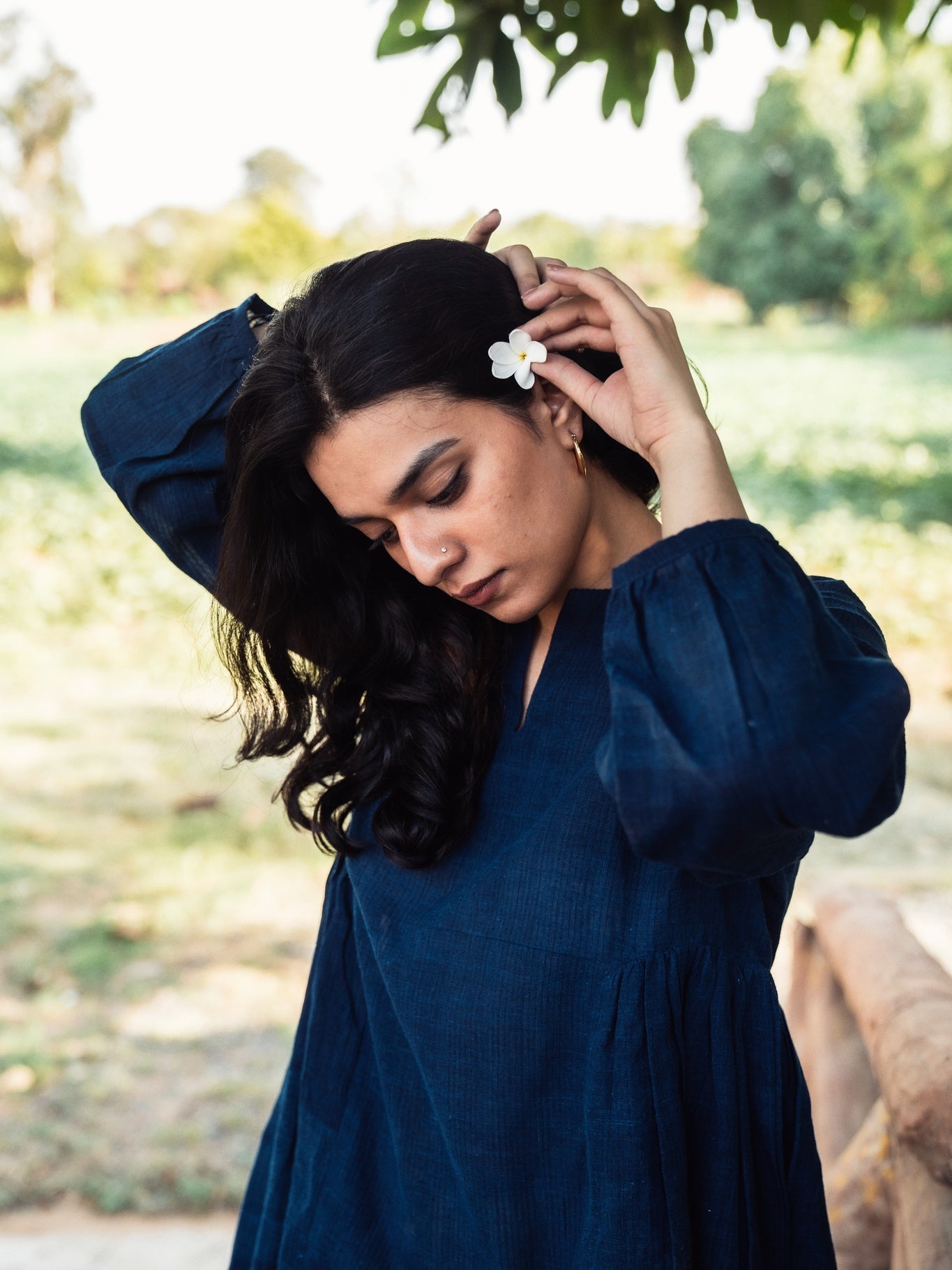 Midnight Indigo Top - CiceroniTopswith N.