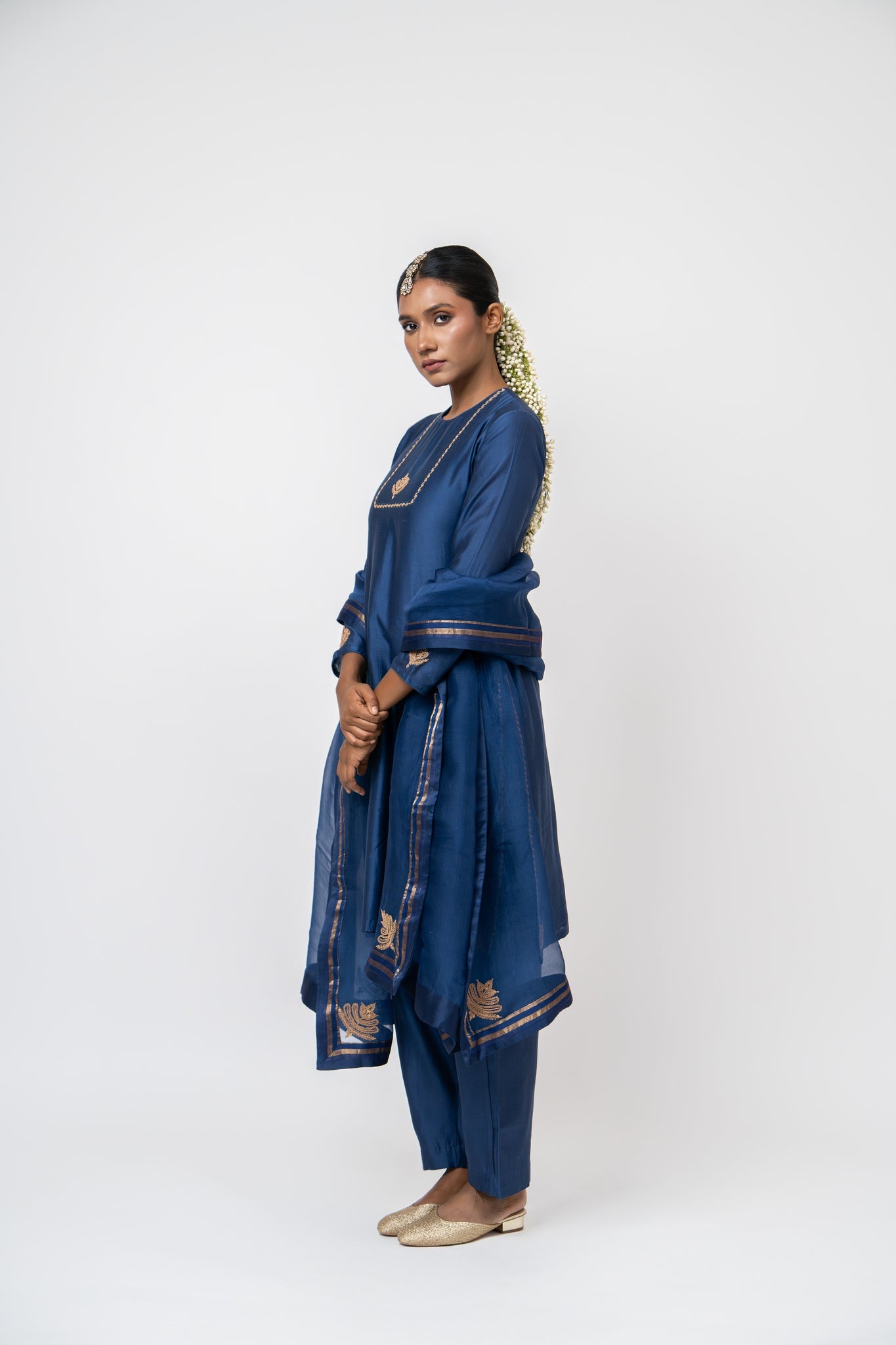 Midnight Stars Set - CiceroniKurta Set, Festive WearKajal Agarwal