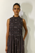 Midsummer Bandhani Smocked Dress - CiceroniDressesDoodlage