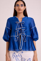Mikel - Blue Tides Top & Pant Set - CiceroniCo-ord SetMadder Much