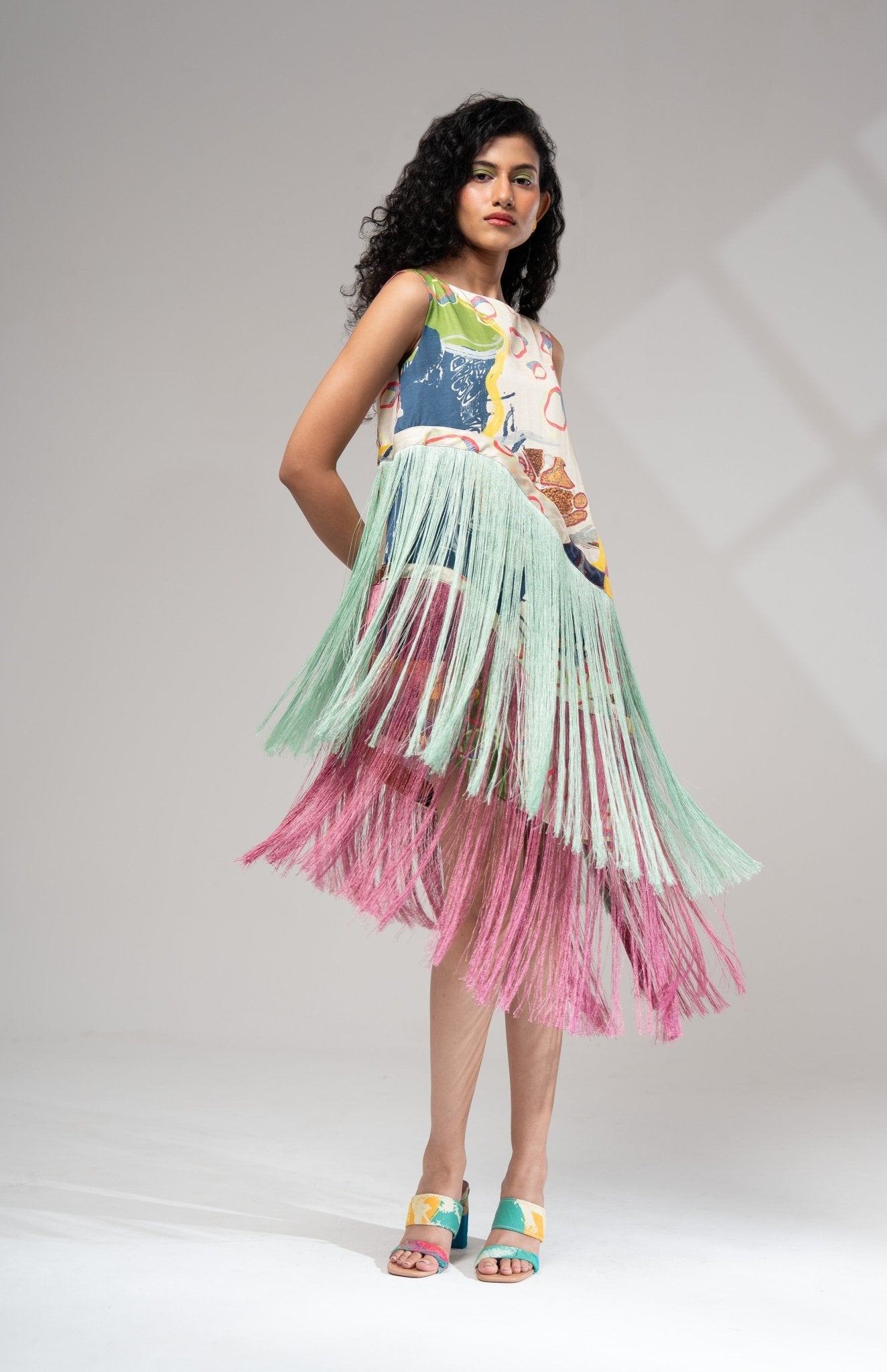 Milo Fringe Dress - CiceroniDressesAdvait