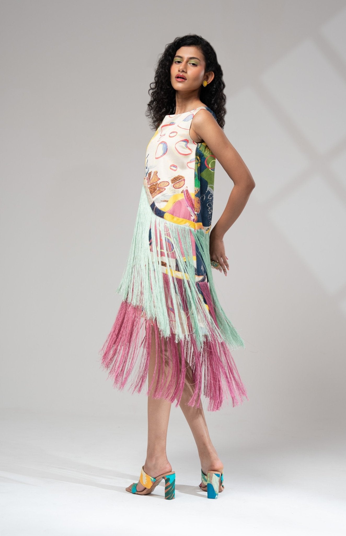 Milo Fringe Dress - CiceroniDressesAdvait