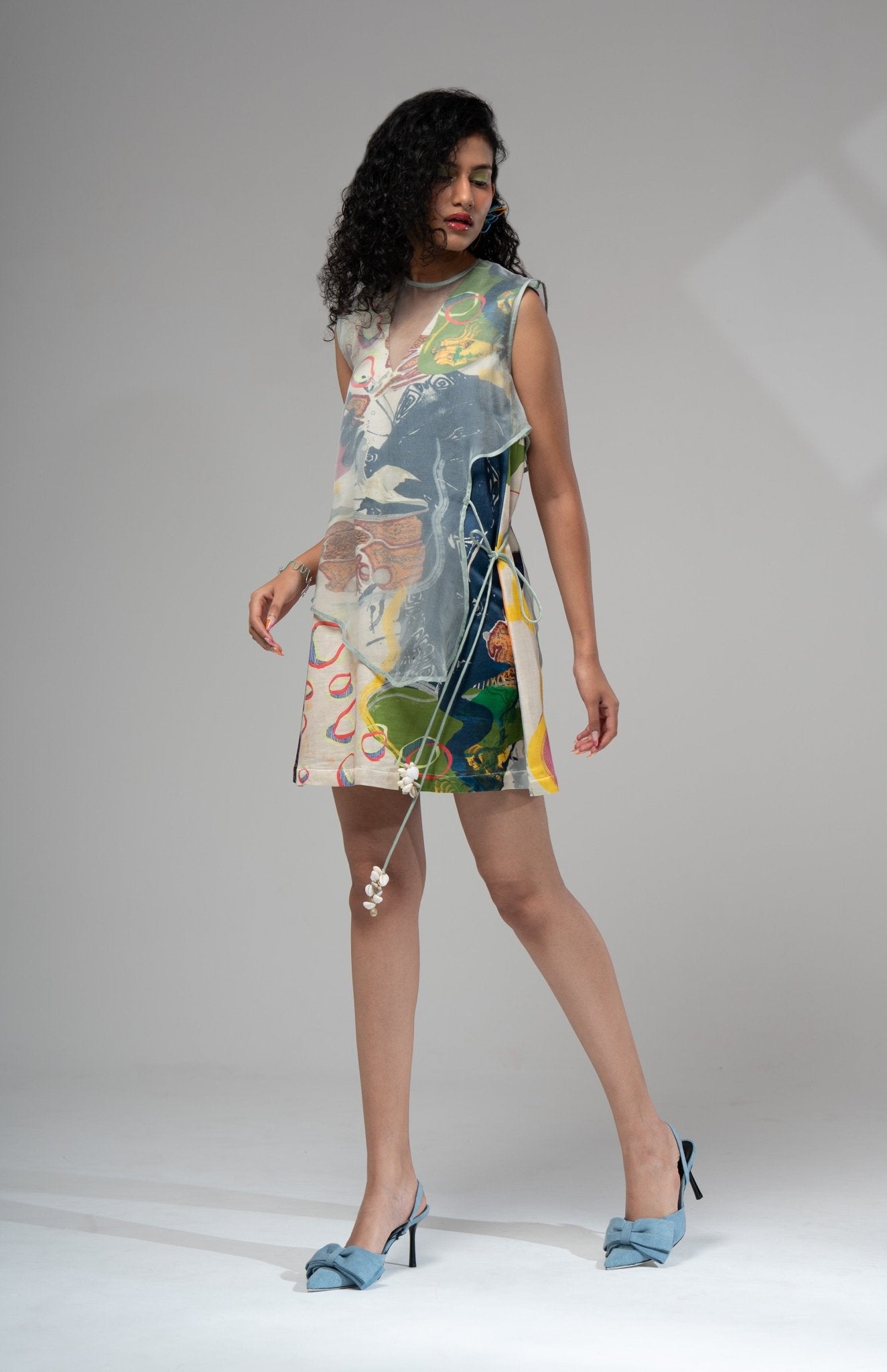 Milo Short Dress w/ Bib - CiceroniDressesAdvait