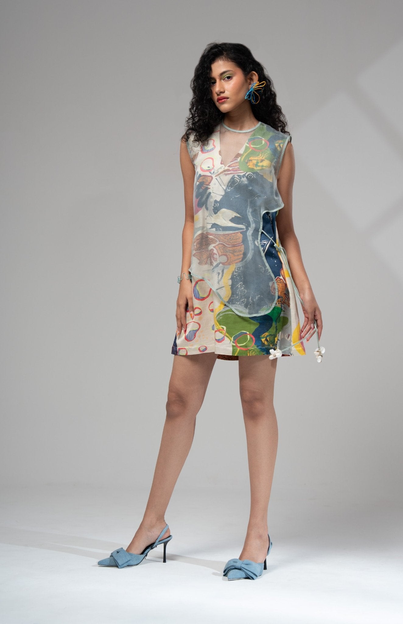 Milo Short Dress w/ Bib - CiceroniDressesAdvait