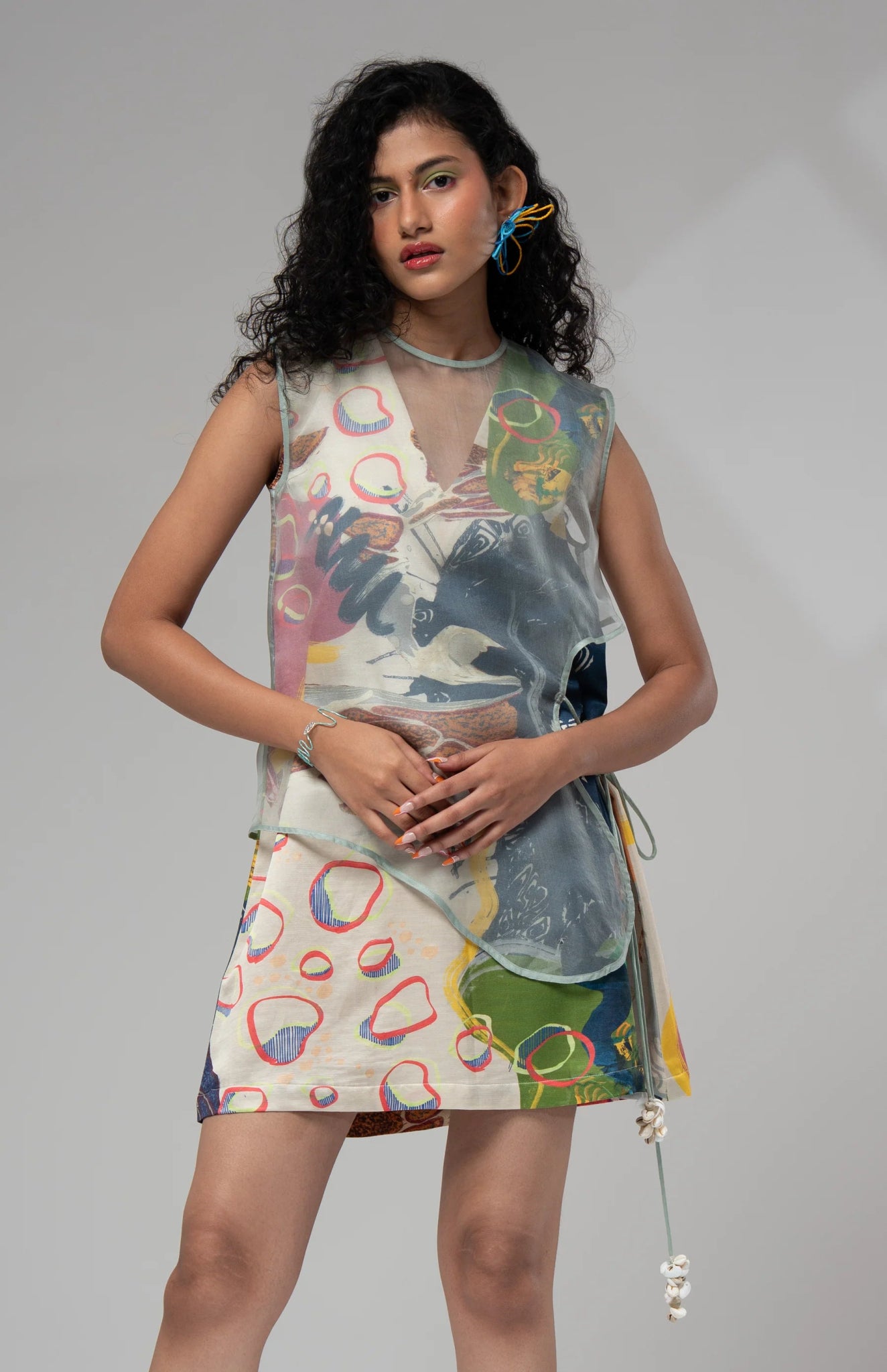 Milo Short Dress w/ Bib - CiceroniDressesAdvait