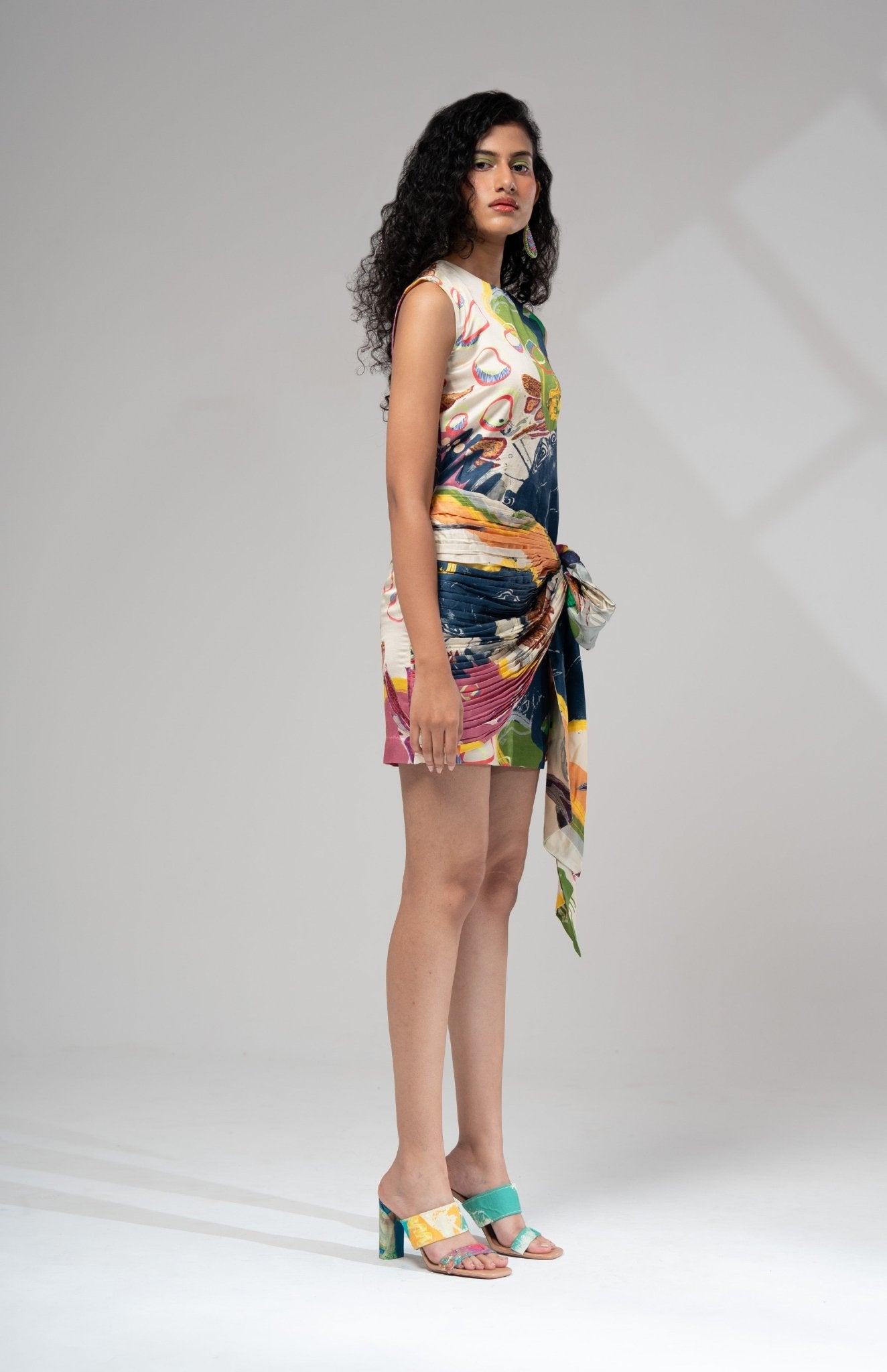 Milo Tie Up Dress - CiceroniDressesAdvait