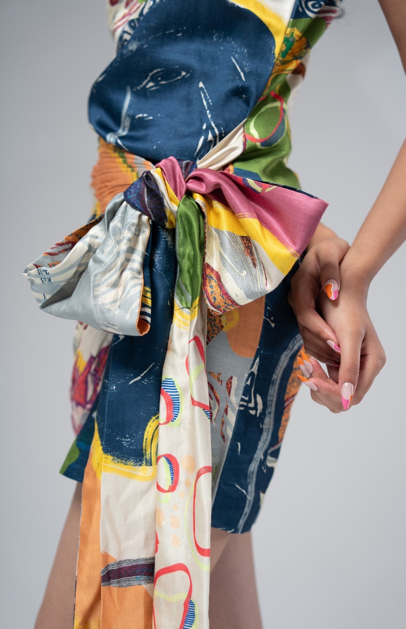 Milo Tie Up Dress - CiceroniDressesAdvait