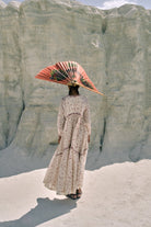 Min Maw Chanderi Tier Dress - CiceroniDressesAhmev