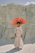 Min Maw Chanderi Tier Dress - CiceroniDressesAhmev