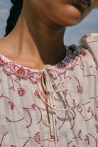 Min Maw Chanderi Tier Dress - CiceroniDressesAhmev