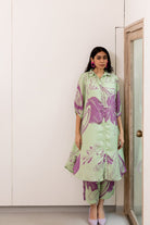 Mint Purple Papeeta Kurta Set - CiceroniKurta Set, Everyday WearSilai Studio