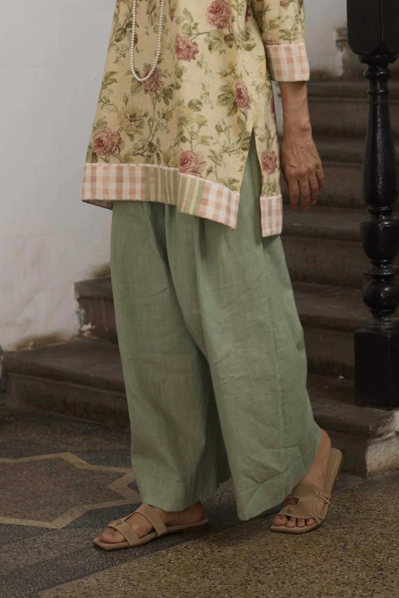 Mio Pant- Green - CiceroniPantsKhyati Rughani