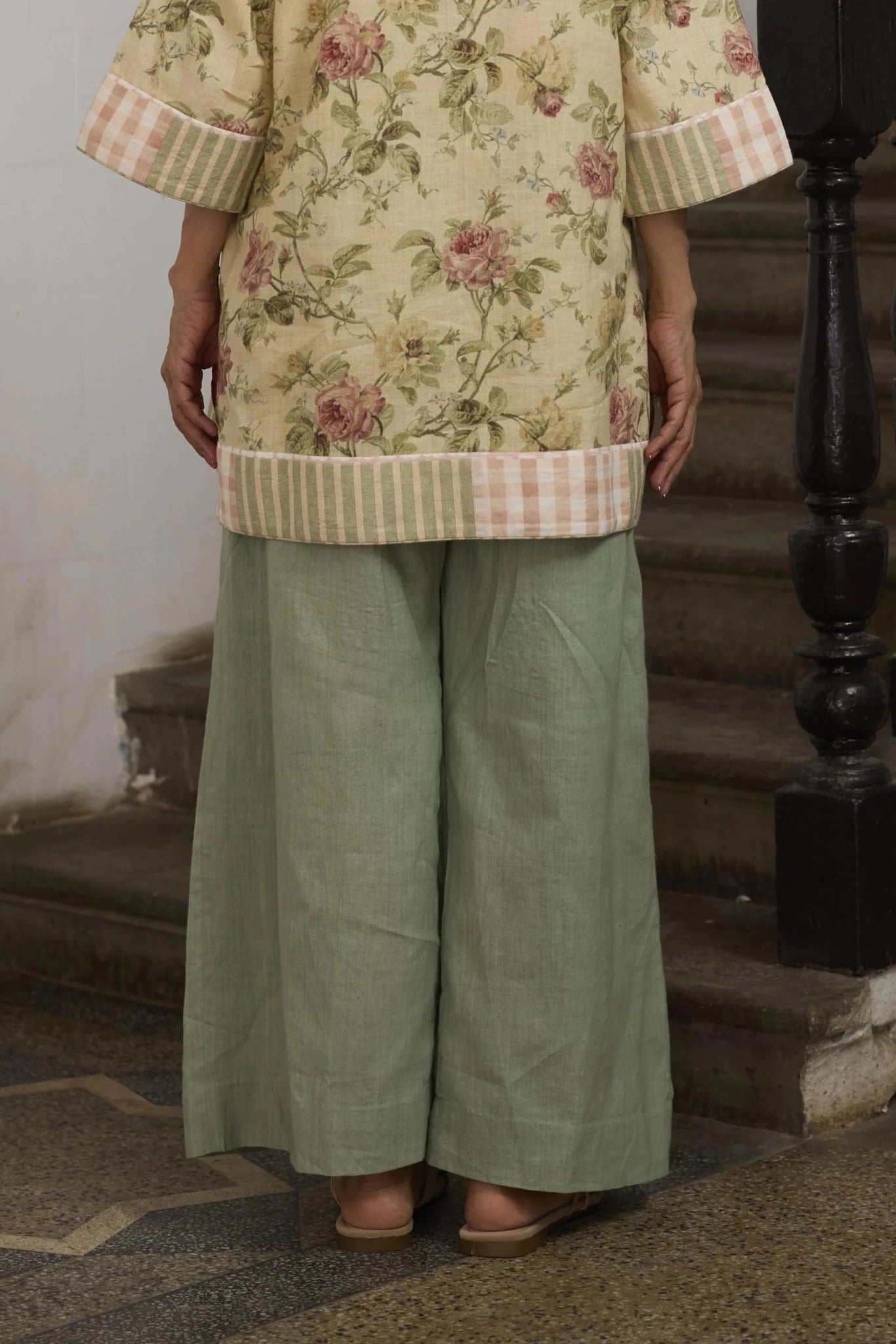 Mio Pant- Green - CiceroniPantsKhyati Rughani