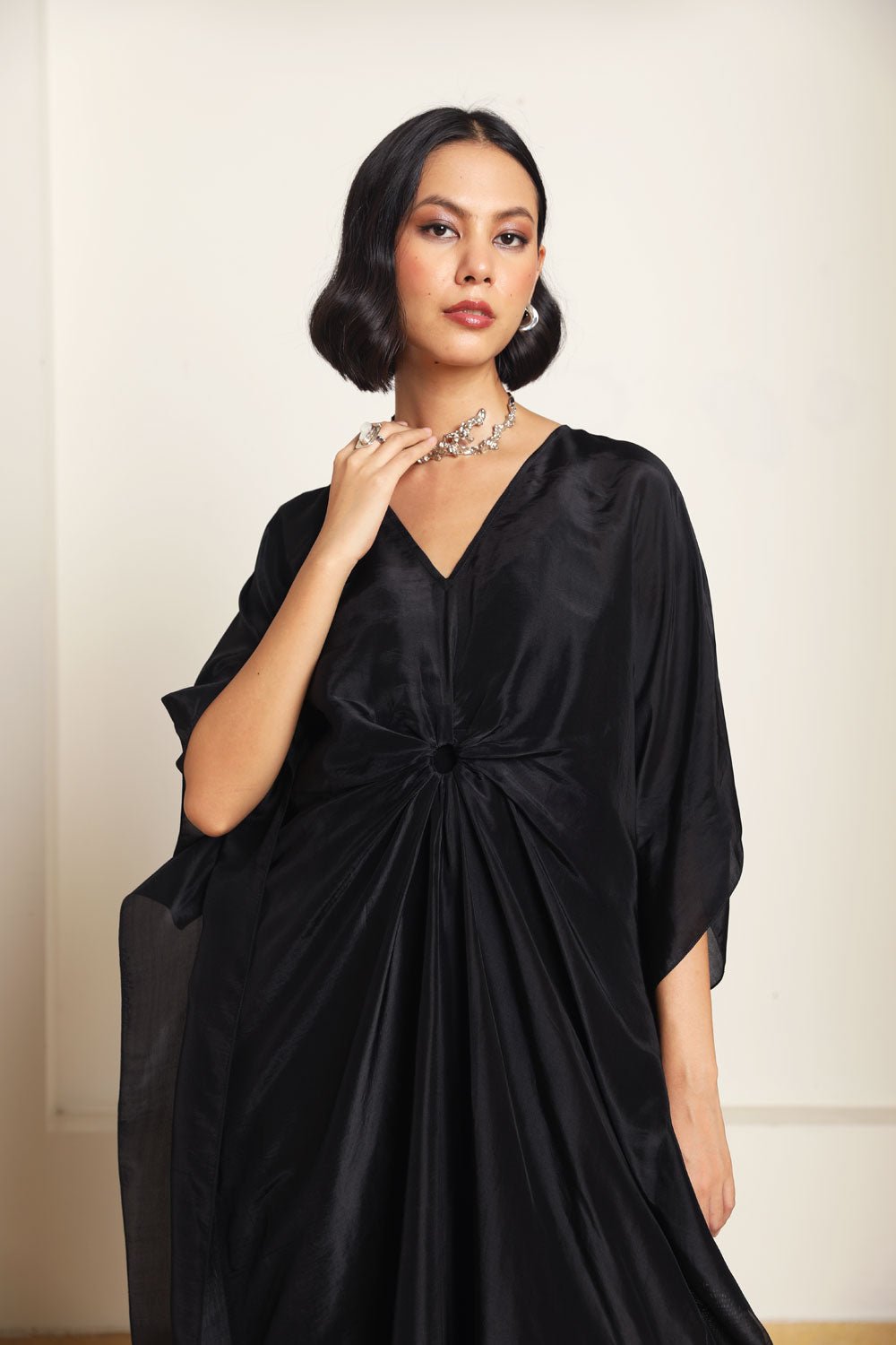 Mira Black Kaftan - CiceroniKaftanKanelle