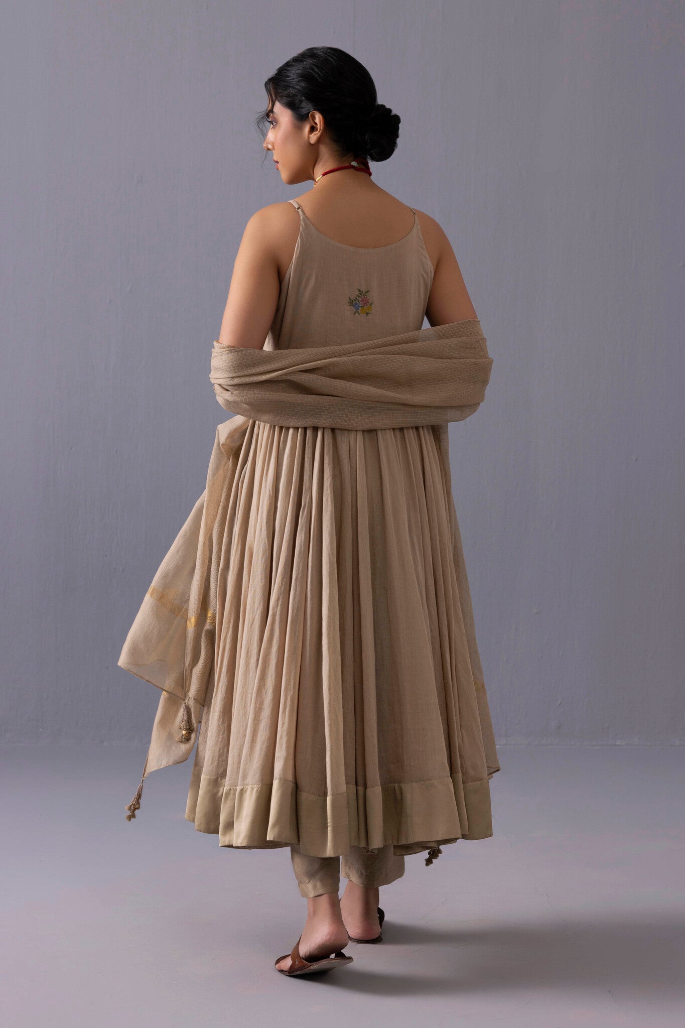 Mira Kurta Set - Beige - CiceroniKurta SetsLabel Shreya Sharma