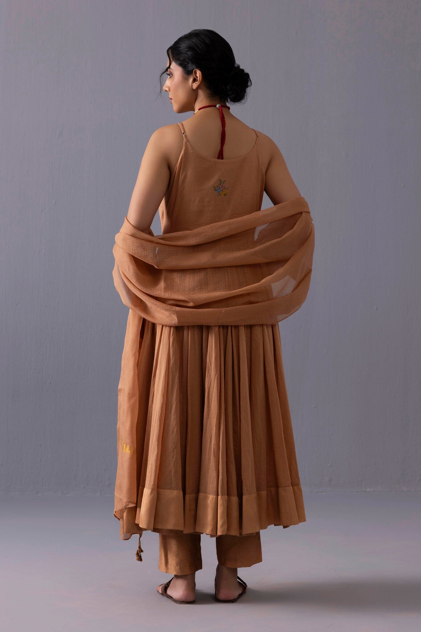 Mira Kurta Set - Orange - CiceroniKurta SetsLabel Shreya Sharma