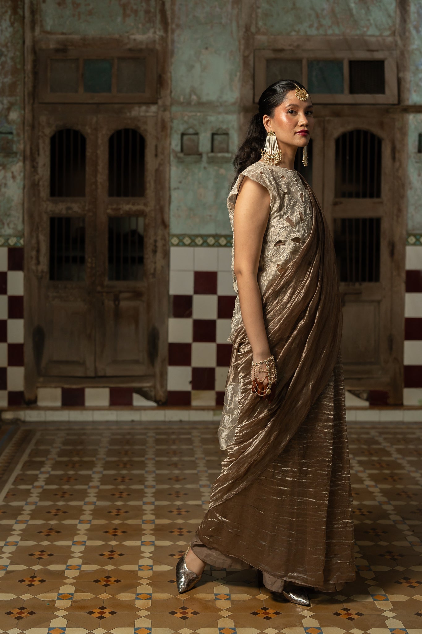 Mishika Set - CiceroniSaree SetChambray &amp; Co.