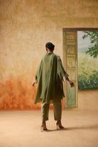 Mist Shirt - Beige and Green - CiceroniWomen ShirtsKhyati Rughani