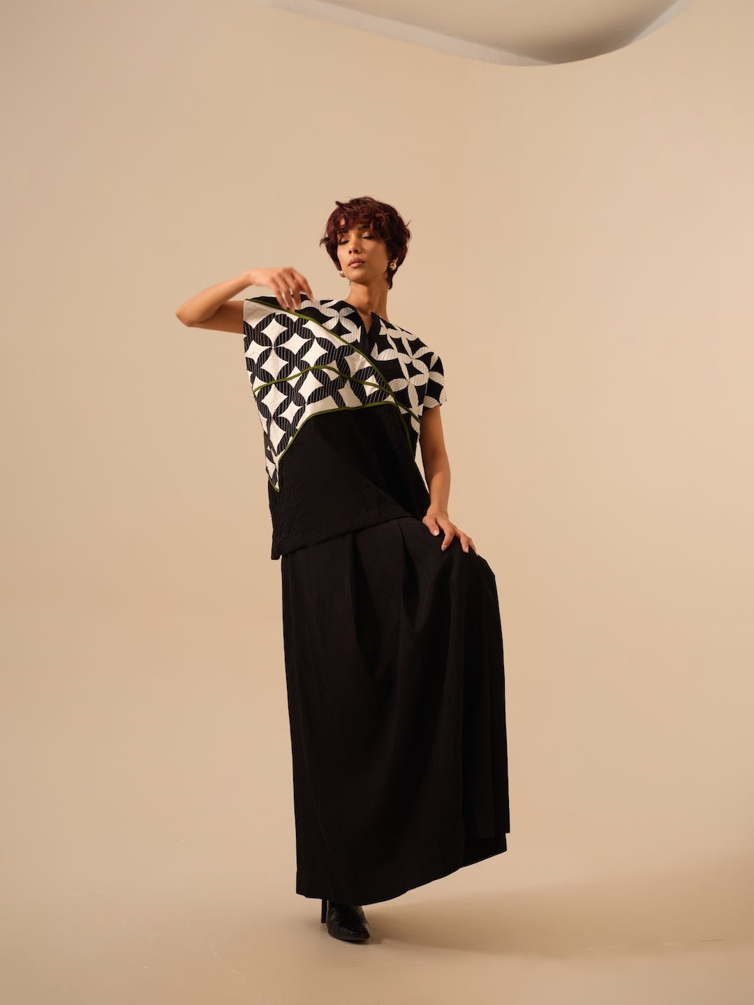 Mist Skirt - Black - CiceroniSkirtStoique