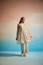 Miyabi Ruching Dress Set - CiceroniKurta Set, Everyday WearAhmev