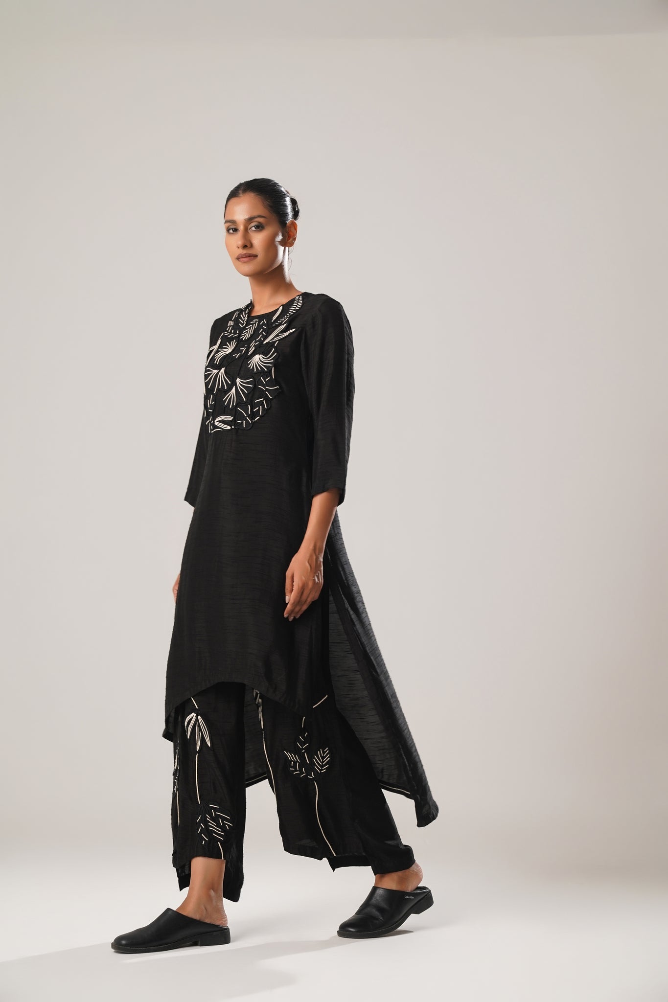 MJ High Low Kurta + Pants - CiceroniKurta Set, Festive WearATBW