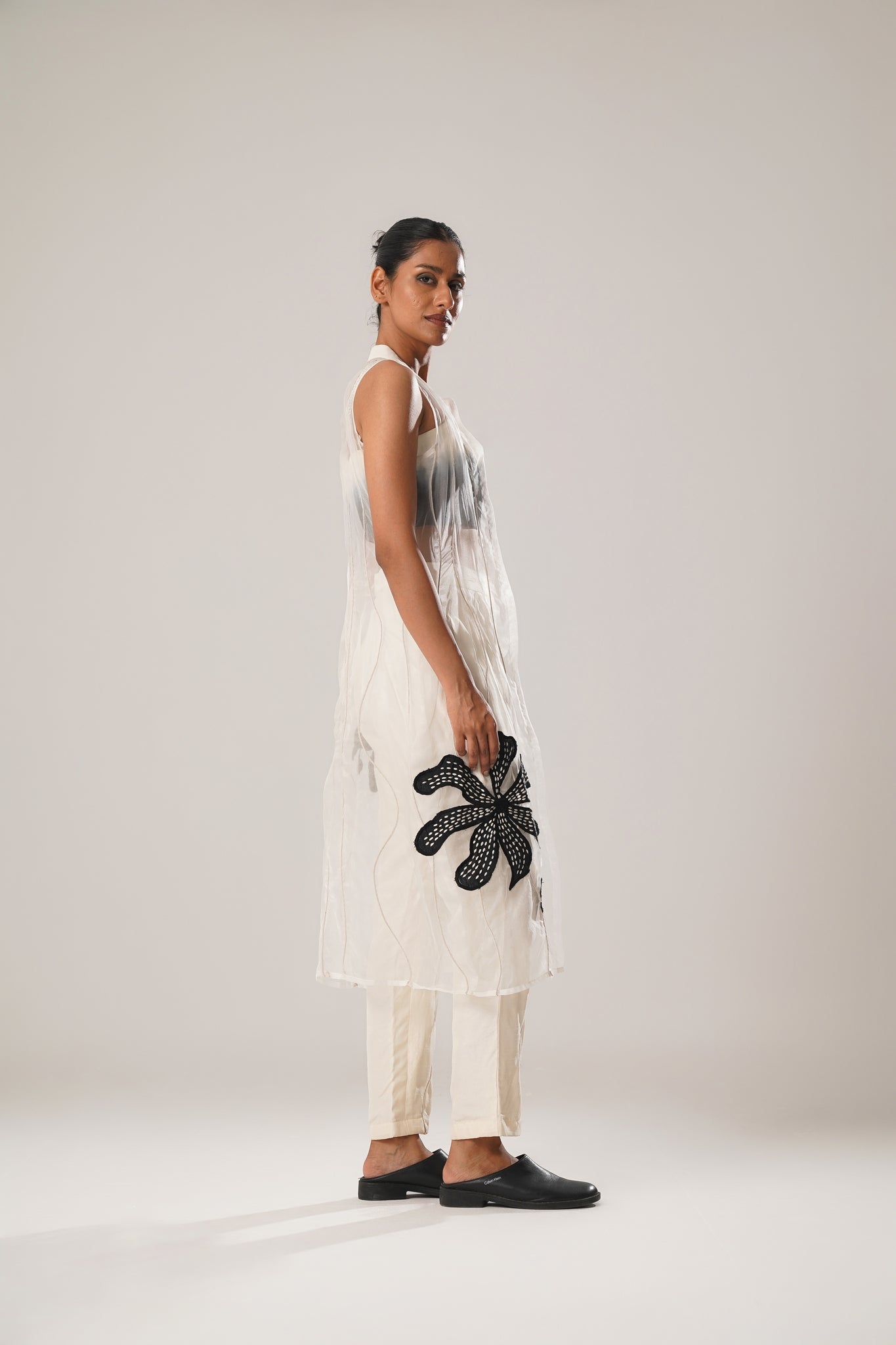 MJ Ombre Top + Cigarette Pants + Organza Jacket - CiceroniCo - ord SetATBW