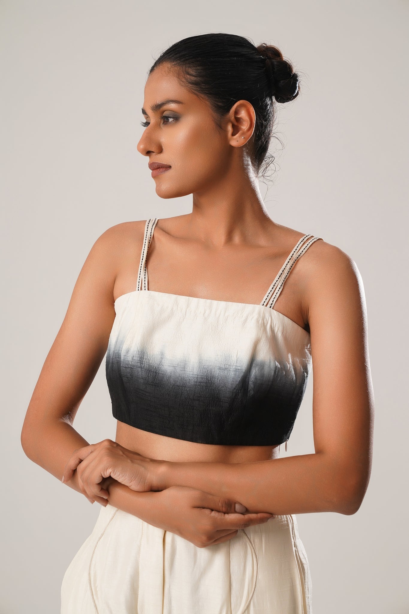 MJ Ombre Top + Cigarette Pants + Organza Jacket - CiceroniCo - ord SetATBW